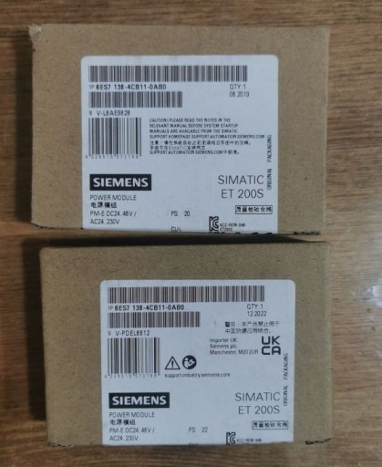 Zdjęcie oferty: Moduł zasilający Siemens 6ES7138-4CB11-0AB0 ET 200S SIMATIC