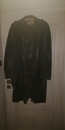 Zdjęcie oferty: Płaszcz skórzany, męski, rozmiar XL