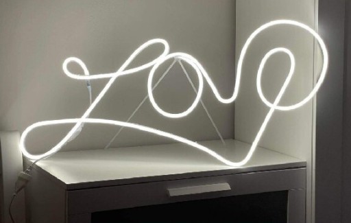 Zdjęcie oferty: Lampka nocna LED neon Love