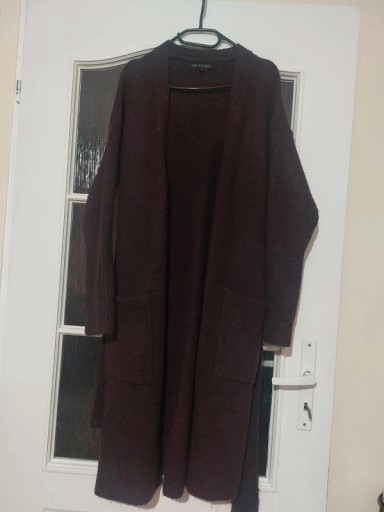 Zdjęcie oferty: Długi sweter Top Secret fioletowy z paskiem
