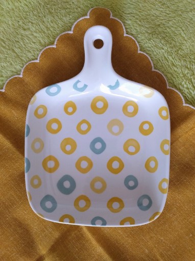 Zdjęcie oferty: Tacka ceramiczna na przekąski 