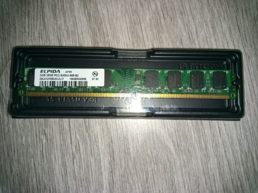 Zdjęcie oferty: Pamięć RAM ELPIDA 2GB 800MHz DDR2 gwarancja 