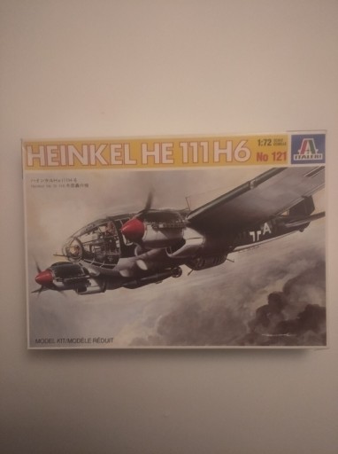 Zdjęcie oferty: Model Heinkel HE 111 H6 1:72 Italeri 