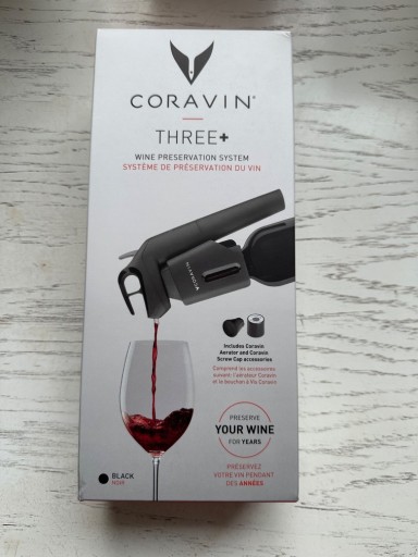 Zdjęcie oferty: Coravin Three+ system do konserwacji wina 