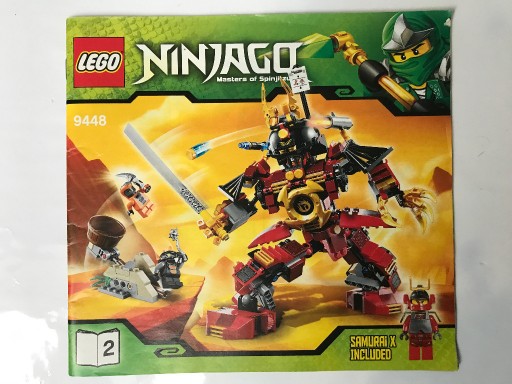 Zdjęcie oferty: LEGO 9448 Ninjago Samuraj Mech