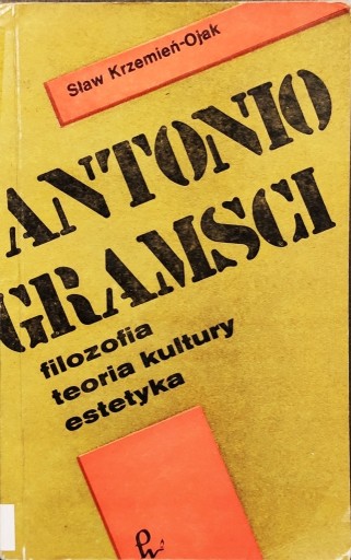 Zdjęcie oferty: Antonio Gramsci, filozofia... - Krzemień-Ojak