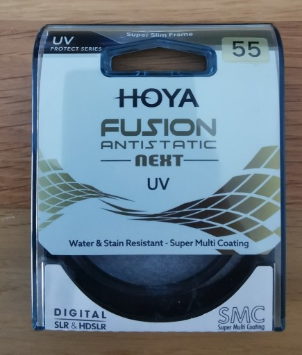 Zdjęcie oferty: Filtr Hoya Fusion Antistatic Next UV 55mm