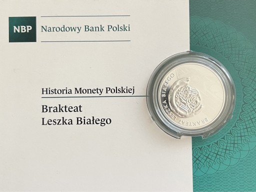 Zdjęcie oferty: Moneta Kolekcjonerska Brakteat Leszka Białego