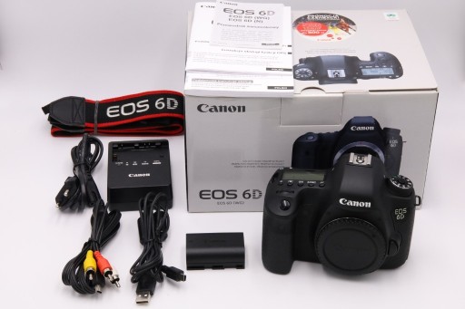 Zdjęcie oferty: Canon EOS 6d 20 tys. przebieg jak nowa lustrzanka