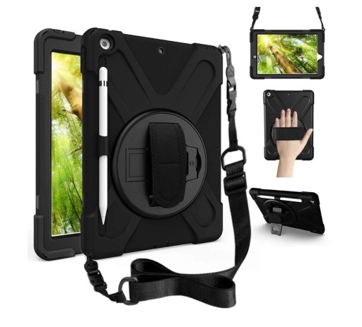 Zdjęcie oferty: D-Pro360 Armor pancerne etui iPad 7/8/9 czarne