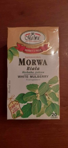 Zdjęcie oferty: Herbatka ziołowa Suplement diety Morwa biała 20szt