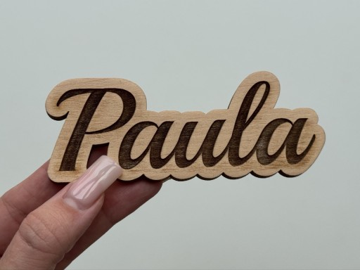 Zdjęcie oferty: Magnes na lodówkę z imieniem Paula