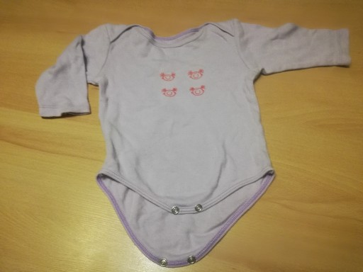 Zdjęcie oferty: Body 6-9m, 74cm, bawełna, BDB, 412