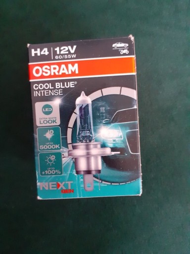 Zdjęcie oferty: OSRAM h4 5000k cool blue intense 2szt 2x