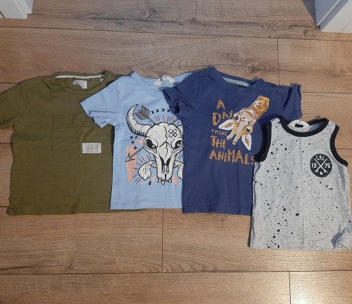 Zdjęcie oferty: Zestaw koszulek H&M r.92