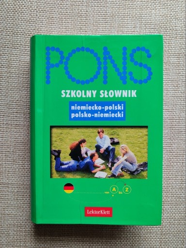 Zdjęcie oferty: Szkolny słownik niemiecko=polski PONS
