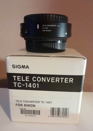 Zdjęcie oferty: Sigma telekonwerter Sigma TC-1401 Nikon F