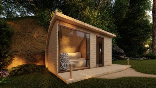 Zdjęcie oferty: Ogrodowa Sauna Premium Flex z kabiną prysznicową