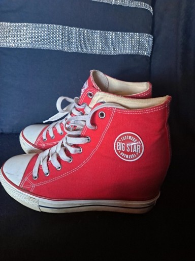 Zdjęcie oferty: BIG STAR trampki sneakersy czerwone 39