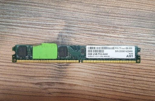 Zdjęcie oferty: Pamięć RAM DDR2 2GB PC-2-6400