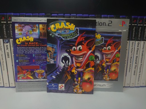 Zdjęcie oferty: Crash The Wrath of Cortex OKŁADKA KSIĄŻECZKA PS2