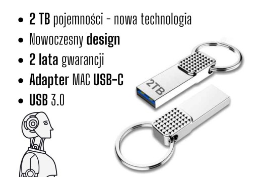 Zdjęcie oferty: Xiaomi Pendrive USB 3.0 / adapter TYPE-C 