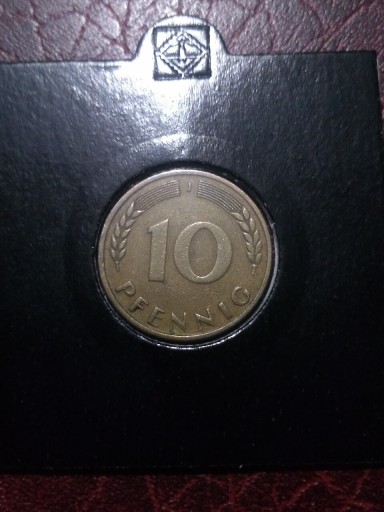 Zdjęcie oferty: Moneta Niemcy RFN 10 pfennig 1949 J