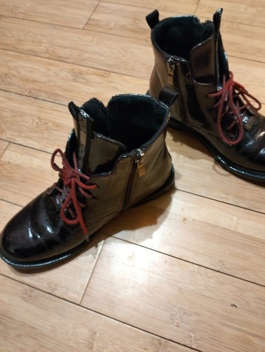 Zdjęcie oferty: Zimowe buty dziewczęce, czarne