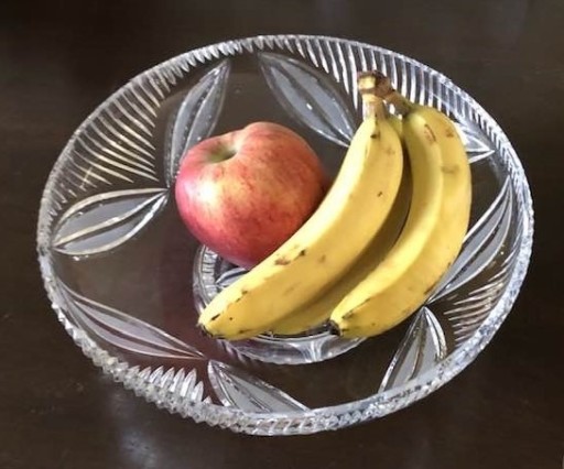 Zdjęcie oferty: Kryształowa patera na owoce, duża 30cm