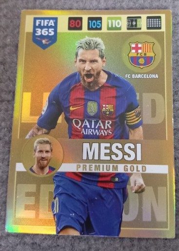 Zdjęcie oferty: Messi 2017 limited edition premium Gold 