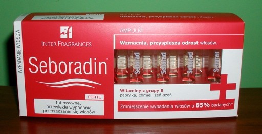 Zdjęcie oferty: Seboradin Forte Ampułki przeciw wypadaniu włosów