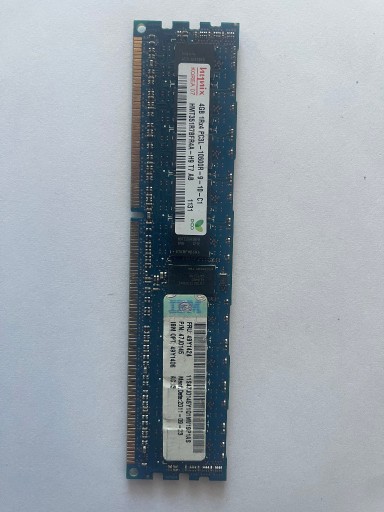 Zdjęcie oferty: Moduły Pamięci RAM -DDR3L ECC SAMSUNG 4GB 1333MHz 