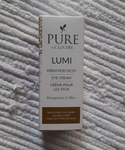 Zdjęcie oferty: PURE BY CLOCHEE LUMI krem pod oczy, 15 ml