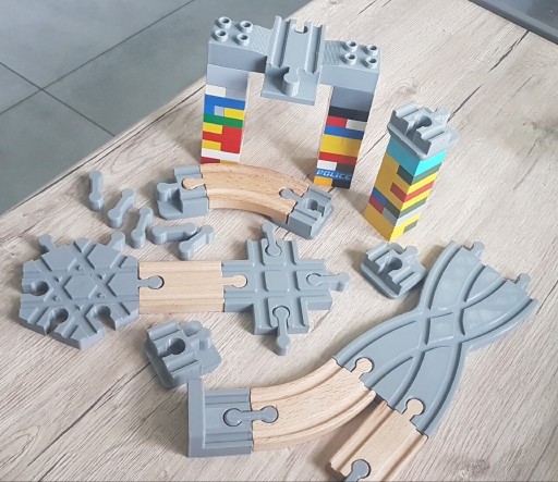 Zdjęcie oferty: Mega zestaw do drewnianego i lego duplo Ikea Brio