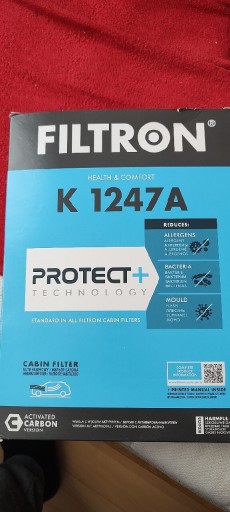 Zdjęcie oferty: Filtr kabinowy FILTRON K1247A Dostawa Free