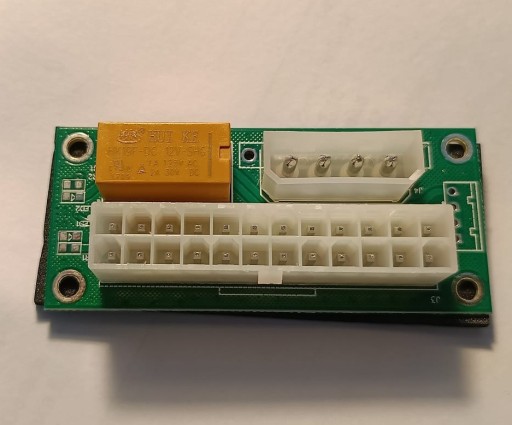 Zdjęcie oferty: adapter synchronizator dwóch zasilaczy (Dual PSU adapter board) Add2PSU