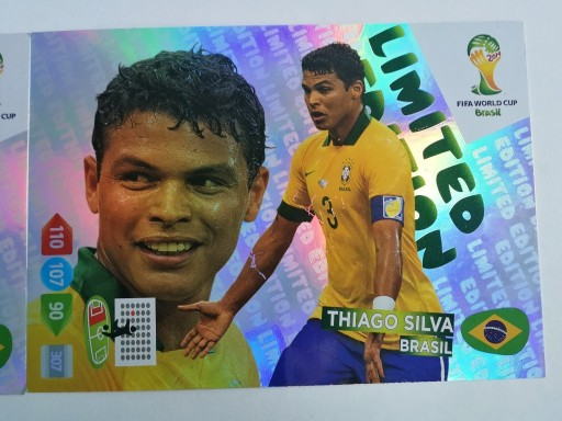 Zdjęcie oferty: Karta Mundial 2014 w Brazylii (LE Silva XXL) 3