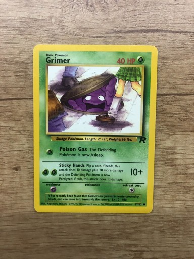 Zdjęcie oferty: Karta Pokemon Grimer Team Rocket 57/82