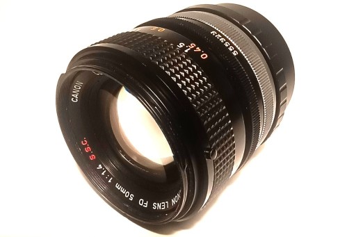Zdjęcie oferty: Obiektyw Canon F1,4/50mm S.S.C. + adapter Sony NEX