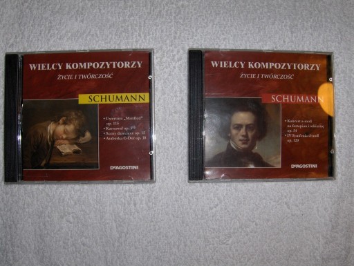 Zdjęcie oferty: Wielcy kompozytorzy Schumann zestaw dwie płyty