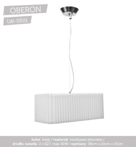 Zdjęcie oferty: Lampa wisząca OBERON