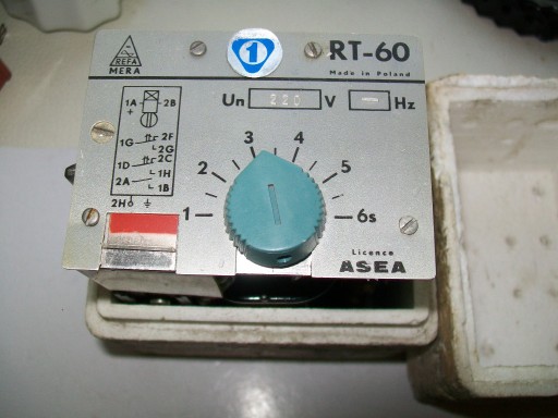 Zdjęcie oferty: Przekaźnik RT-60 Mera Refa 220V wkład bez obudowy