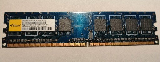 Zdjęcie oferty: Pamięć Elixir 512MB DDR2 667MHz CL5