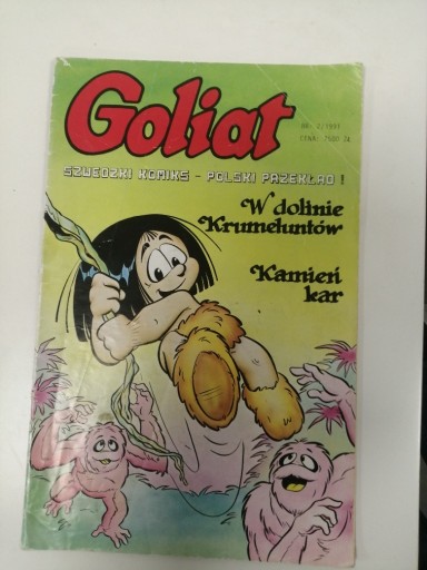 Zdjęcie oferty: Goliat 2/1991 W dolinie Krmeluntów