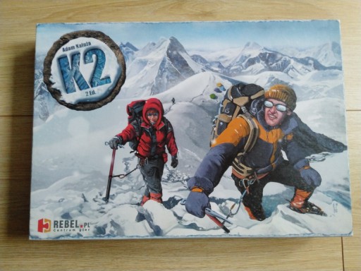 Zdjęcie oferty: K2 gra planszowa karciana rebel Adam Kałuża 