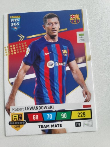 Zdjęcie oferty: FIFA 365 2023 CORE TEAM MATE 179 LEWANDOWSKI