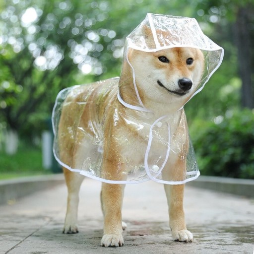 Zdjęcie oferty: Pet Dog  przezroczysty płaszcz przeciwdeszczowy