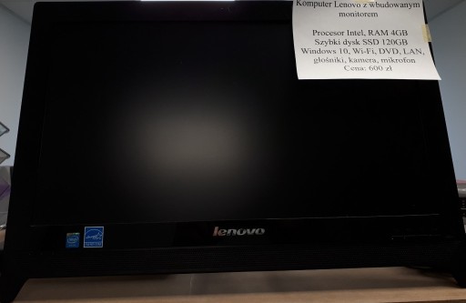 Zdjęcie oferty: Komputer All-in-One Lenovo C260, Windows 10