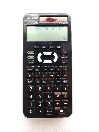 Zdjęcie oferty: kalkulator naukowy sharp el-w550xg
