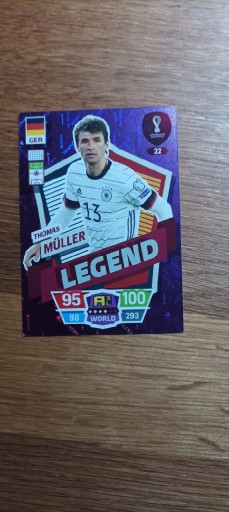 Zdjęcie oferty: Karta FIFA WORLD CUP QUATAR Thomas Müller Legend